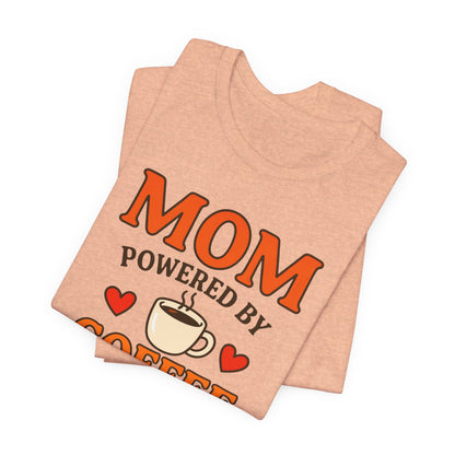 Coffee-Loving Mom Tee, Mother's Day Gift, Chaos Tee, Gift for Mom, Fun T-Shirt, Coffee Lover Apparel