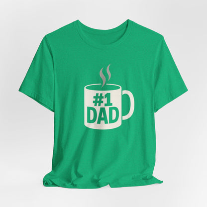 #1 Dad Coffee Tee – Pipeline Roast Co. | Perfect Gift for Hardworking Dads