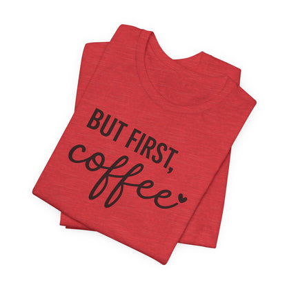 Coffee Lover Tee, Casual Unisex Tee, Gift for Coffee Lovers, Fun Graphic Tee, Daily Wear, Birthday Gift