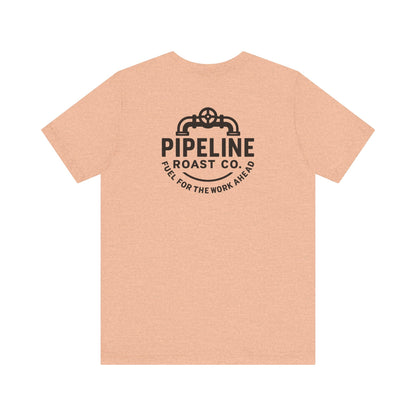 Pipeline Roast Co. Branded Classic Unisex Jersey Short Sleeve Tee - Soft, Breathable Cotton | Bella+Canvas