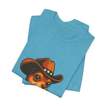 Cowboy Coffee Graphic Tee, Unisex T-Shirt, Funny Coffee Lover Gift, Casual Wear, Coffee Shop Merch