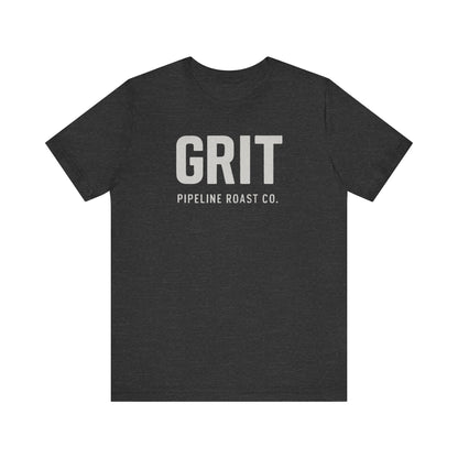 Bold Grit Tee for Coffee Lovers, Casual Unisex Shirt, Perfect Gift for Baristas, Coffee Enthusiasts, Motivational Apparel