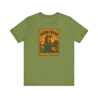 Farm Fresh Unisex Jersey Tee - Pipeline Roast Co.