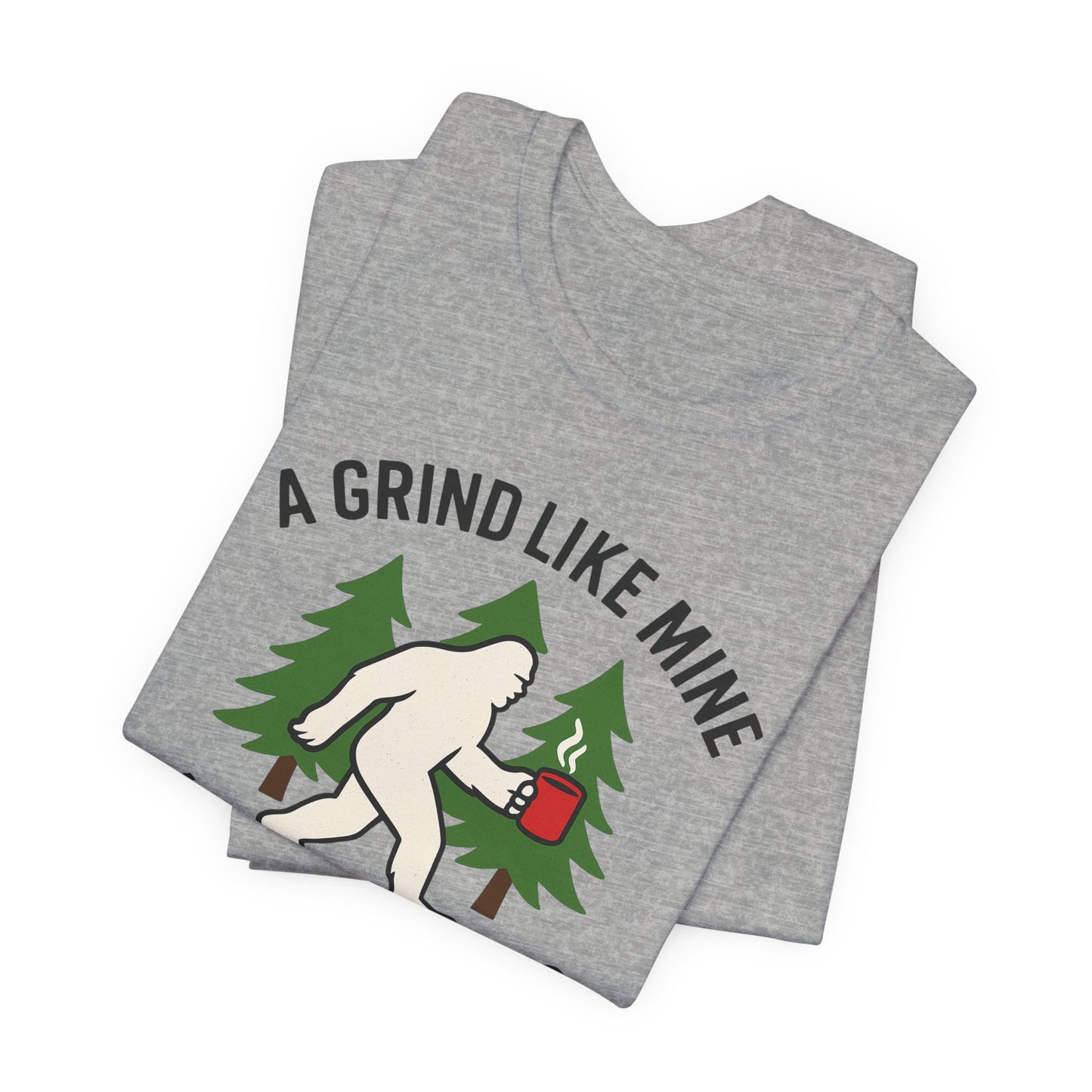 Yeti Grind Tee - Adventure Spirit Shirt, Outdoor Lover Tee, Gift for Nature Enthusiasts, Cool Casual T-Shirt, Perfect for Hiking