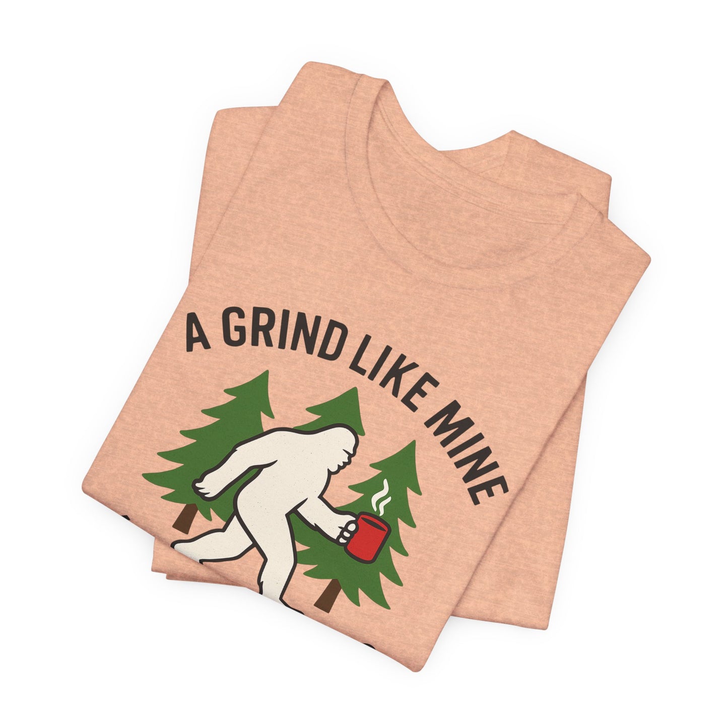 Yeti Grind Tee - Adventure Spirit Shirt, Outdoor Lover Tee, Gift for Nature Enthusiasts, Cool Casual T-Shirt, Perfect for Hiking