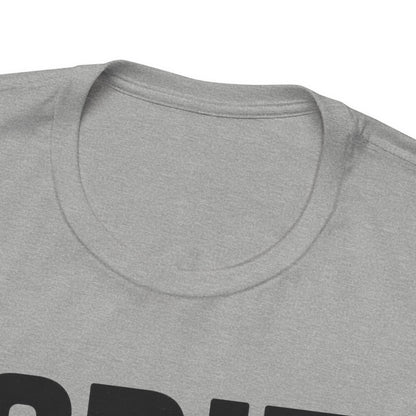 Bold Grit Tee for Coffee Lovers, Casual Unisex Shirt, Perfect Gift for Baristas, Coffee Enthusiasts, Motivational Apparel