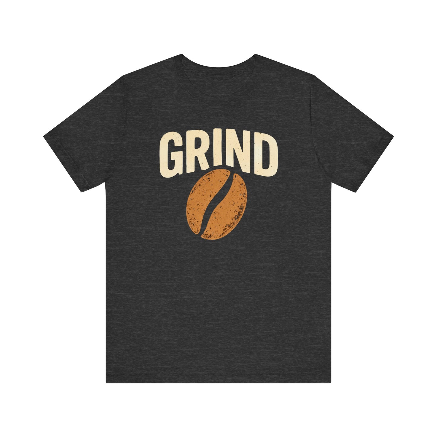 Coffee Lover's Grind Tee, Unisex Short Sleeve Shirt, Perfect Gift for Baristas, Casual Coffee Shop Style, Great for Birthdays, Coffee Days