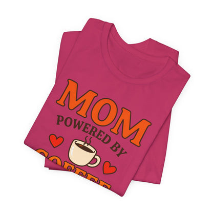 Coffee-Loving Mom Tee, Mother's Day Gift, Chaos Tee, Gift for Mom, Fun T-Shirt, Coffee Lover Apparel