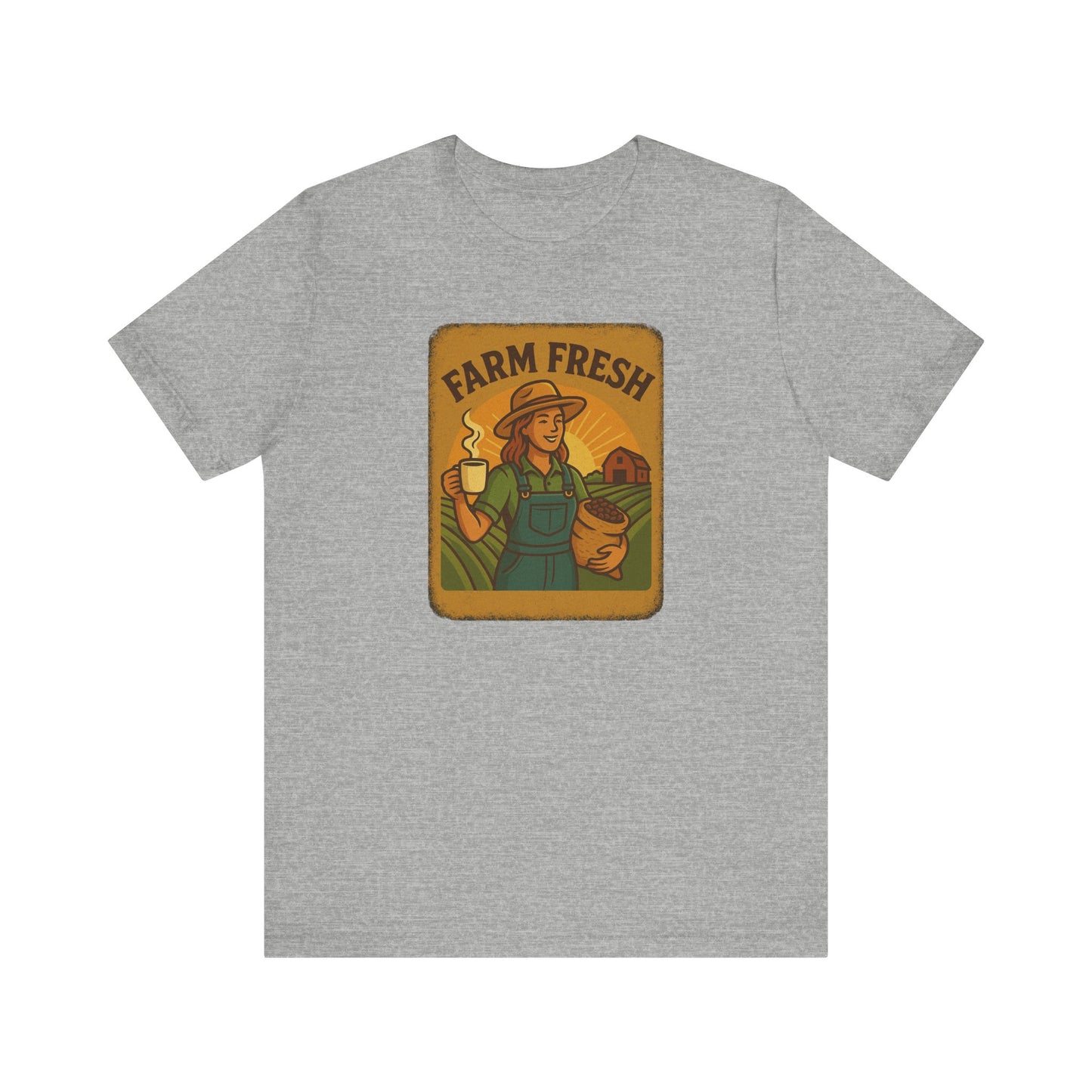 Farm Fresh Unisex Jersey Tee - Pipeline Roast Co.