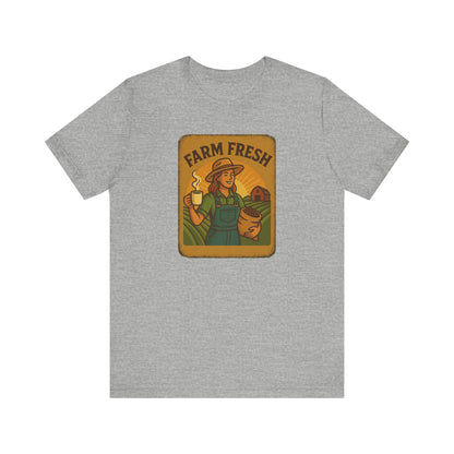 Farm Fresh Unisex Jersey Tee - Pipeline Roast Co.