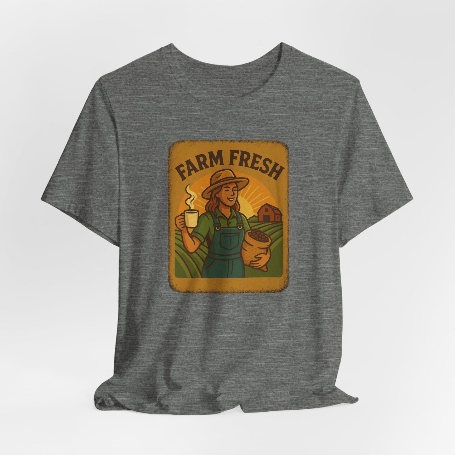 Farm Fresh Unisex Jersey Tee - Pipeline Roast Co.