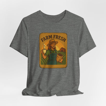 Farm Fresh Unisex Jersey Tee - Pipeline Roast Co.