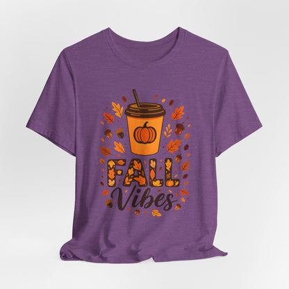 Autumn Coffee Lover Tee - Fall Vibes Unisex Shirt, Perfect for Cozy Days, Pumpkin Spice, Thanksgiving Gift, Seasonal Fashion, Casual Wear