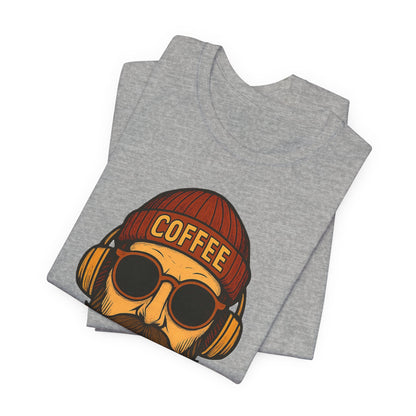 Coffee Lover's Unisex Tee - Perfect for Baristas, Father's Day, Casual Wear, Gifts, Coffee Shop Vibe, Hipster Style