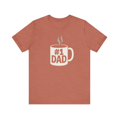 #1 Dad Coffee Tee – Pipeline Roast Co. | Perfect Gift for Hardworking Dads