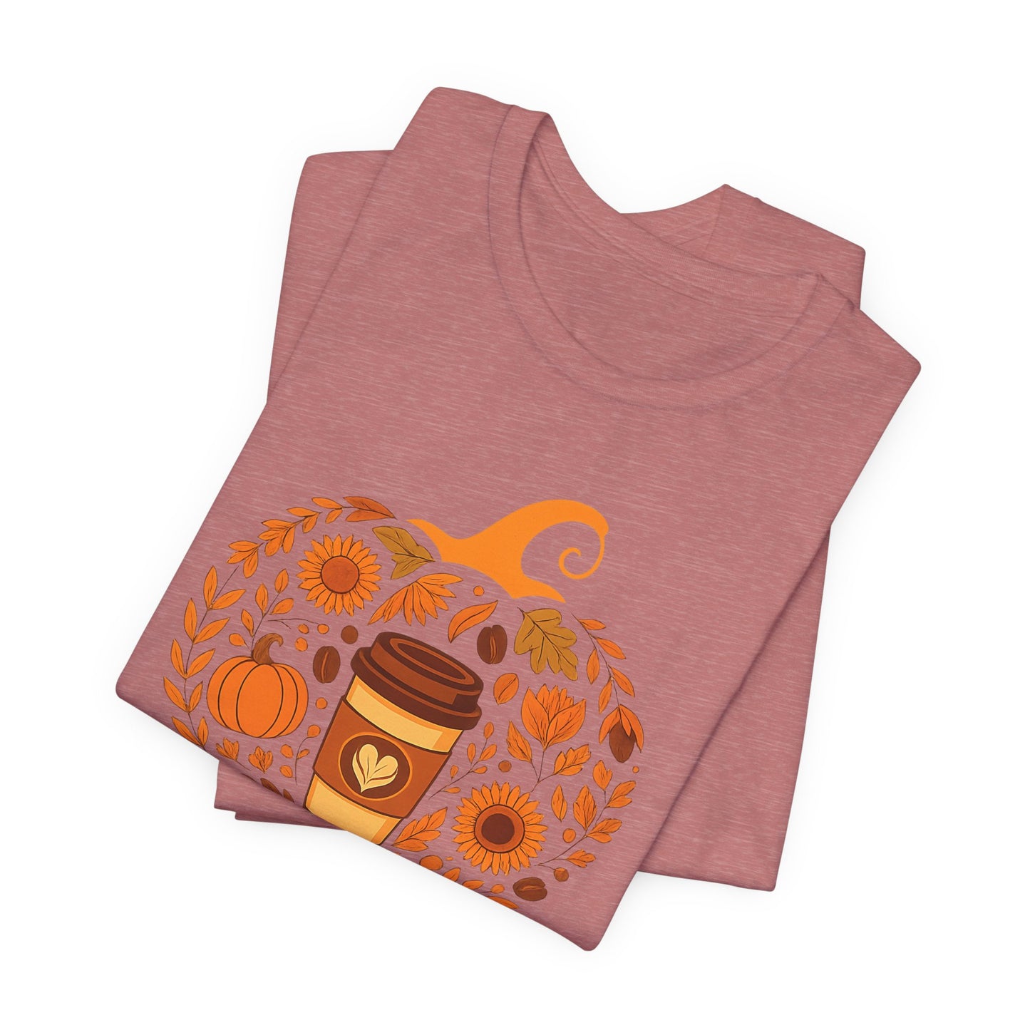 Blessed Pumpkin Fall T-Shirt - Cozy Autumn Style, Perfect Gift for Thanksgiving, Harvest Celebration, Casual Wear, Seasonal Fashion