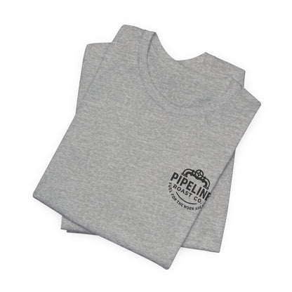 Pipeline Roast Co. Branded Classic Unisex Jersey Short Sleeve Tee - Soft, Breathable Cotton | Bella+Canvas