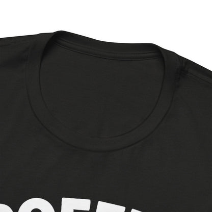 Coffee Lover’s Unisex Tee | Cute Cow Design | Perfect for Casual Gatherings, Birthdays, Coffee Lovers, Gifts