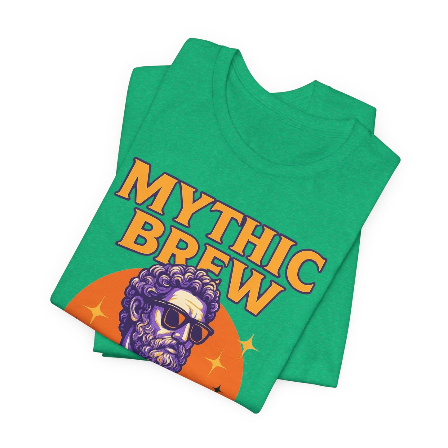 Mythic Brew Tee - Unisex Graphic T-Shirt, Coffee Lover Shirt, Gifts for Him, Vintage Style Tee, Casual Wear