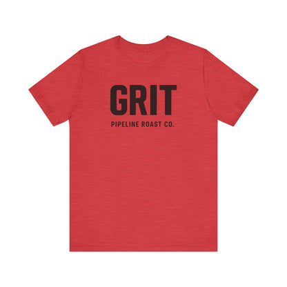 Bold Grit Tee for Coffee Lovers, Casual Unisex Shirt, Perfect Gift for Baristas, Coffee Enthusiasts, Motivational Apparel