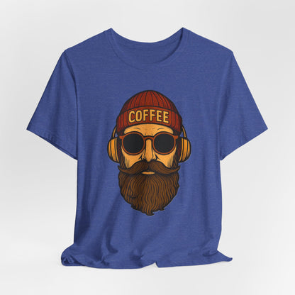 Coffee Lover's Unisex Tee - Perfect for Baristas, Father's Day, Casual Wear, Gifts, Coffee Shop Vibe, Hipster Style
