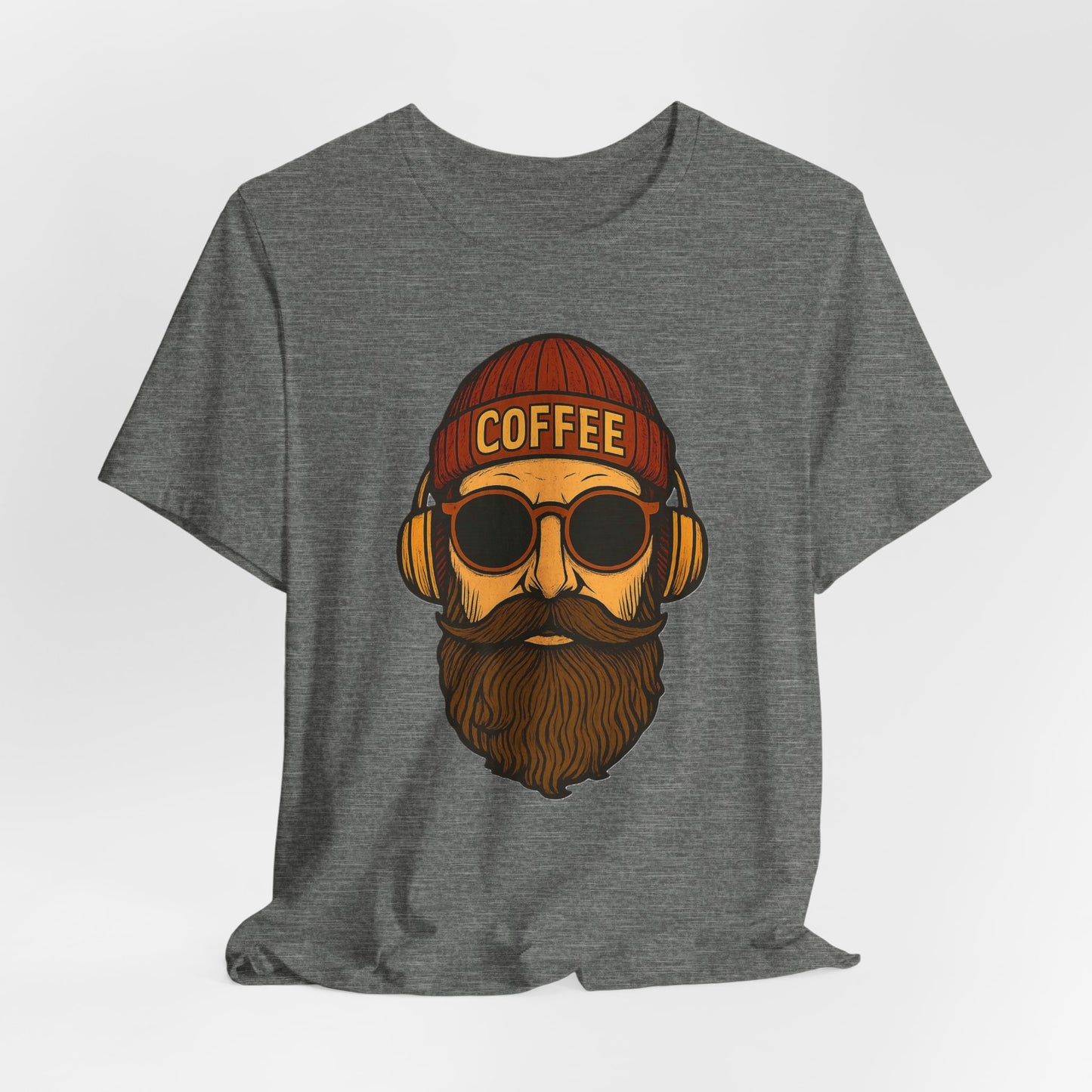 Coffee Lover's Unisex Tee - Perfect for Baristas, Father's Day, Casual Wear, Gifts, Coffee Shop Vibe, Hipster Style