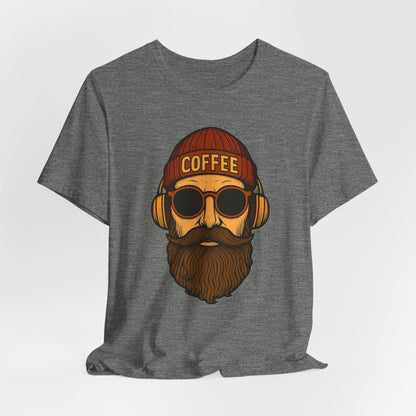 Coffee Lover's Unisex Tee - Perfect for Baristas, Father's Day, Casual Wear, Gifts, Coffee Shop Vibe, Hipster Style