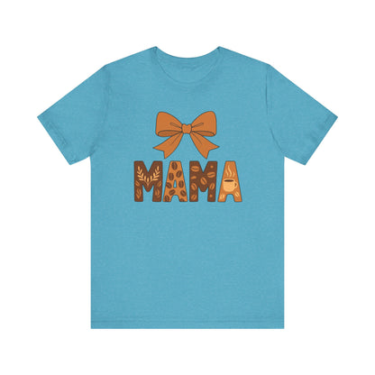 Mama Bow Tee - Cute Mother's Day Gift, Casual Everyday Wear, Family Matching Outfit, Birthday Celebration Top, Gift for Moms