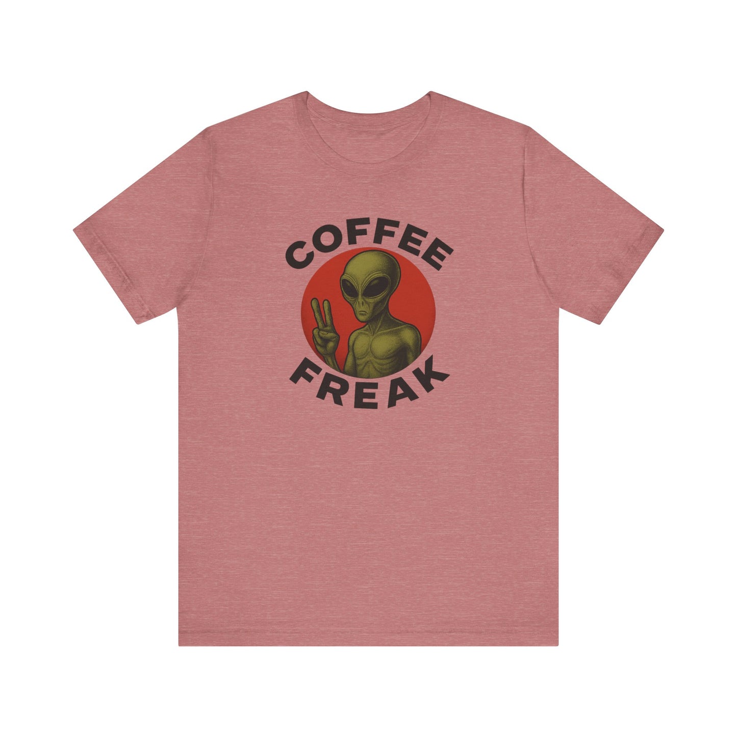 Coffee Freak Unisex Jersey Short Sleeve Tee, Cute Alien Tee, Funny Coffee Shirt for Coffee Lovers, Quirky Graphic Tee, Perfect for [...]