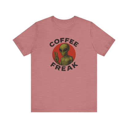 Coffee Freak Unisex Jersey Short Sleeve Tee, Cute Alien Tee, Funny Coffee Shirt for Coffee Lovers, Quirky Graphic Tee, Perfect for [...]