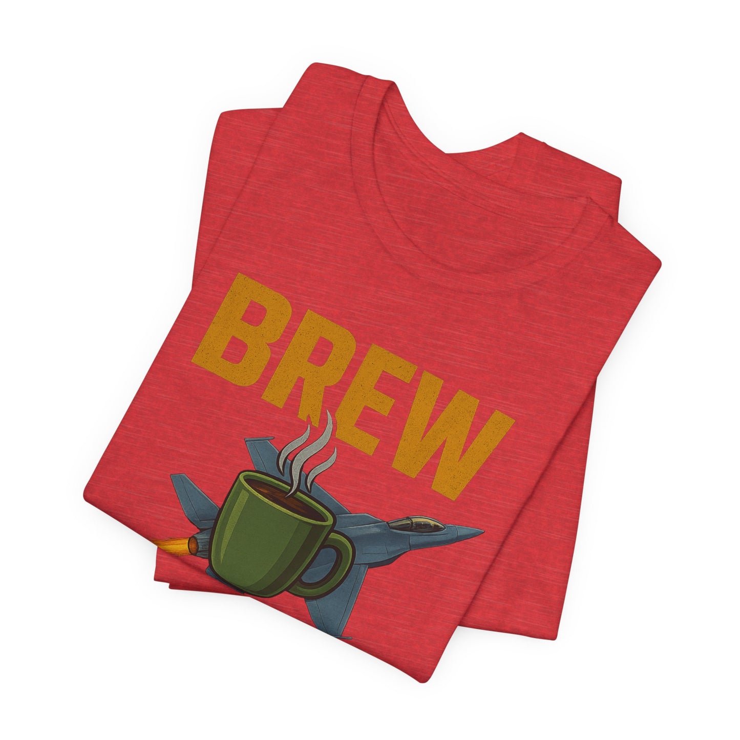 Brew Force Coffee Tee, Unisex Coffee Lover's T-Shirt, Gifts for Baristas, Father’s Day Gift, Coffee Enthusiast Apparel