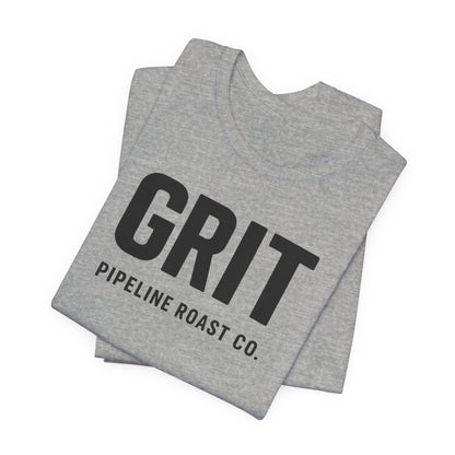 Bold Grit Tee for Coffee Lovers, Casual Unisex Shirt, Perfect Gift for Baristas, Coffee Enthusiasts, Motivational Apparel