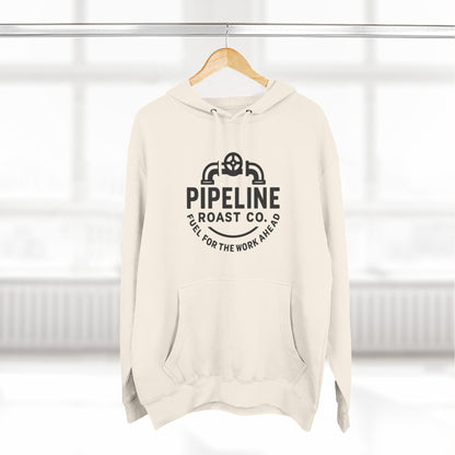 Pipeline Roast Co. Branded Hoodie – Cozy Coffee Hoodie for Hardworking Comfort