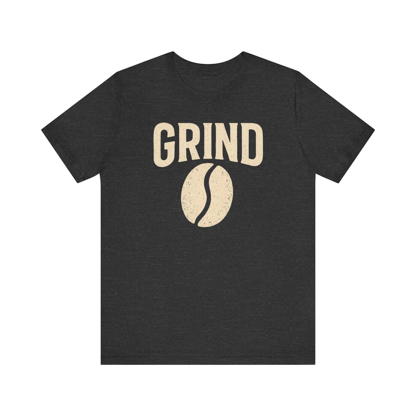 Unisex Coffee Grind Tee - Motivational Workout Shirt, Perfect for Coffee Lovers, Gym Enthusiasts, Gift for Coffee Lovers, Casual Wear