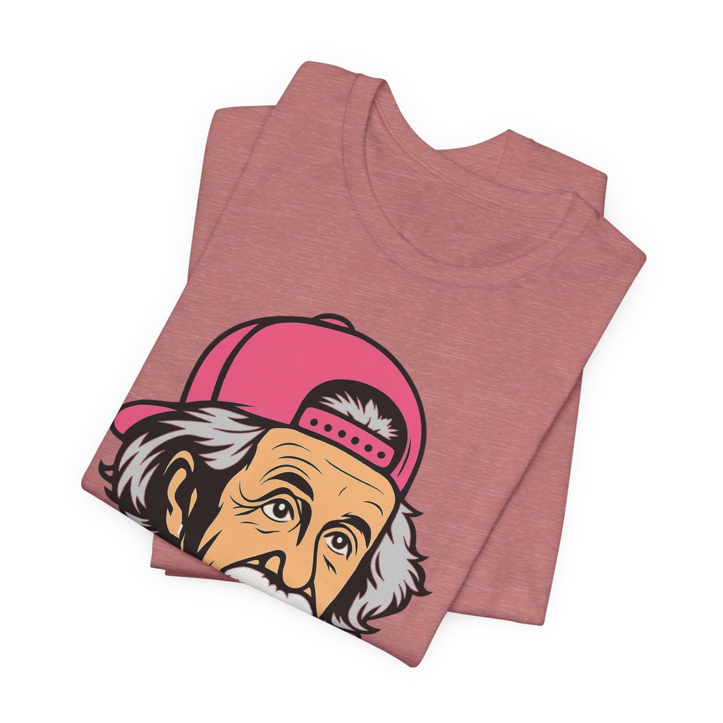 Funny Einstein Coffee Tee, Unisex Short Sleeve Shirt, Great for Coffee Lovers, Gift for Dad, Cute & Quirky Apparel