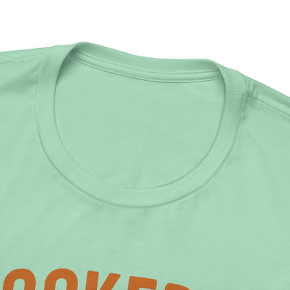 Hooked on Coffee Fishing Tee | Unisex Jersey Short Sleeve T-Shirt, Great for Outdoors, Gifts for Fishermen, Coffee Lovers, Casual Wear