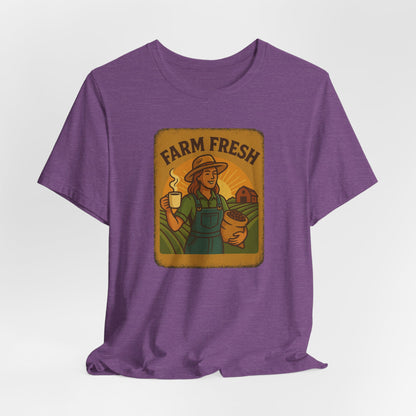 Farm Fresh Unisex Jersey Tee - Pipeline Roast Co.