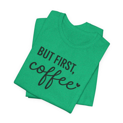 Coffee Lover Tee, Casual Unisex Tee, Gift for Coffee Lovers, Fun Graphic Tee, Daily Wear, Birthday Gift