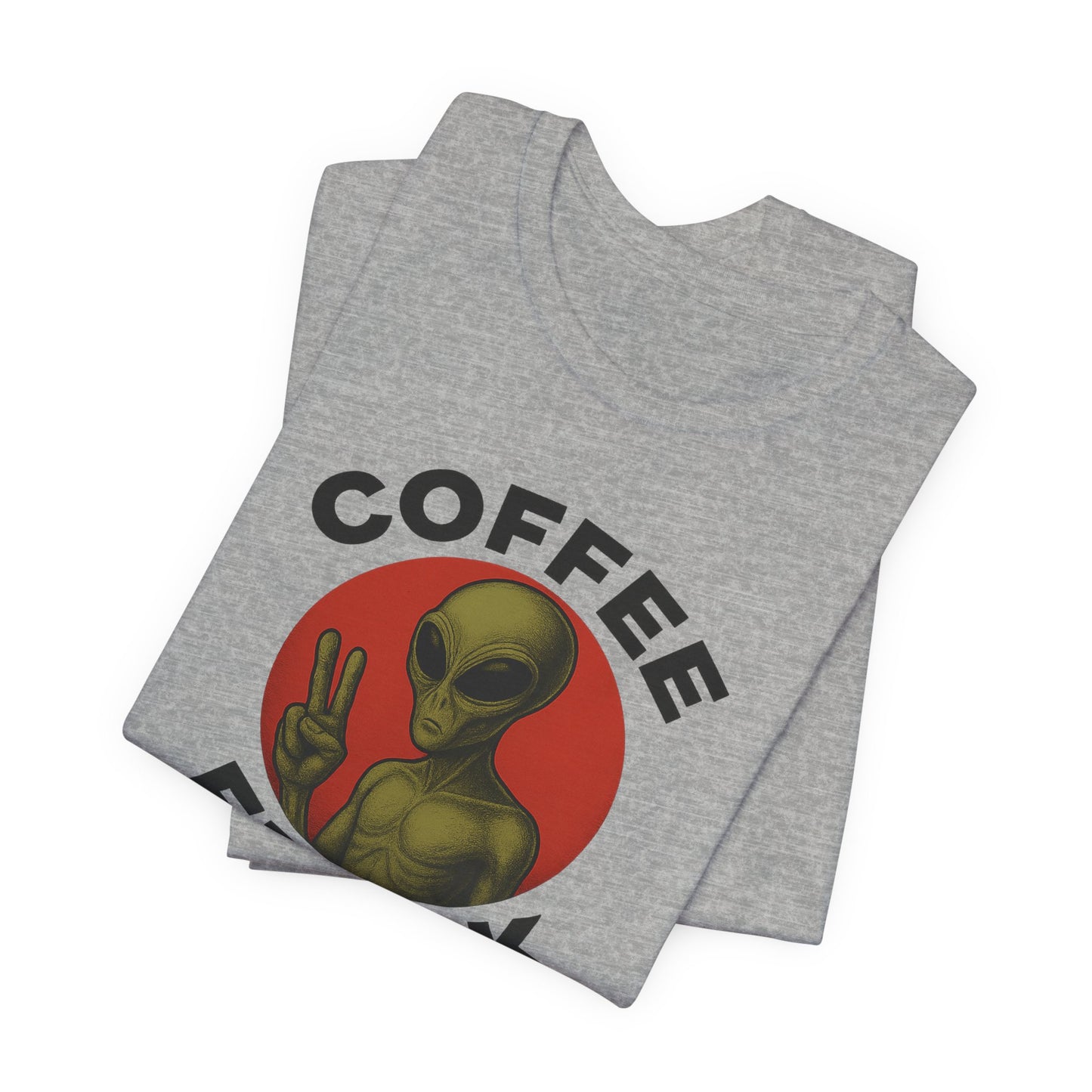 Coffee Freak Unisex Jersey Short Sleeve Tee, Cute Alien Tee, Funny Coffee Shirt for Coffee Lovers, Quirky Graphic Tee, Perfect for [...]