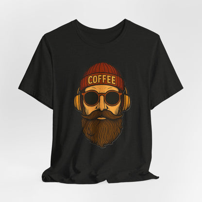 Coffee Lover's Unisex Tee - Perfect for Baristas, Father's Day, Casual Wear, Gifts, Coffee Shop Vibe, Hipster Style