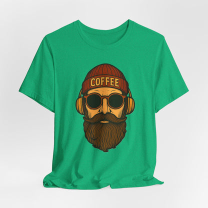 Coffee Lover's Unisex Tee - Perfect for Baristas, Father's Day, Casual Wear, Gifts, Coffee Shop Vibe, Hipster Style