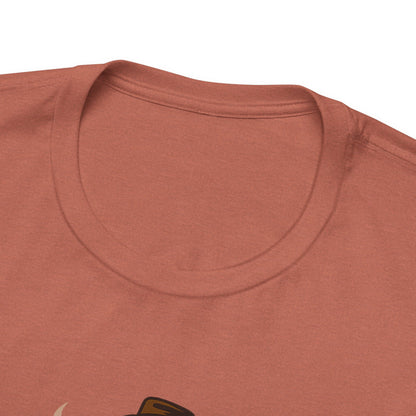 Brew Adventure Tee: Vintage Graphic Unisex Shirt, Coffee Lover Gift, Casual Wear, Hiking Apparel, Men's & Women's Fashion