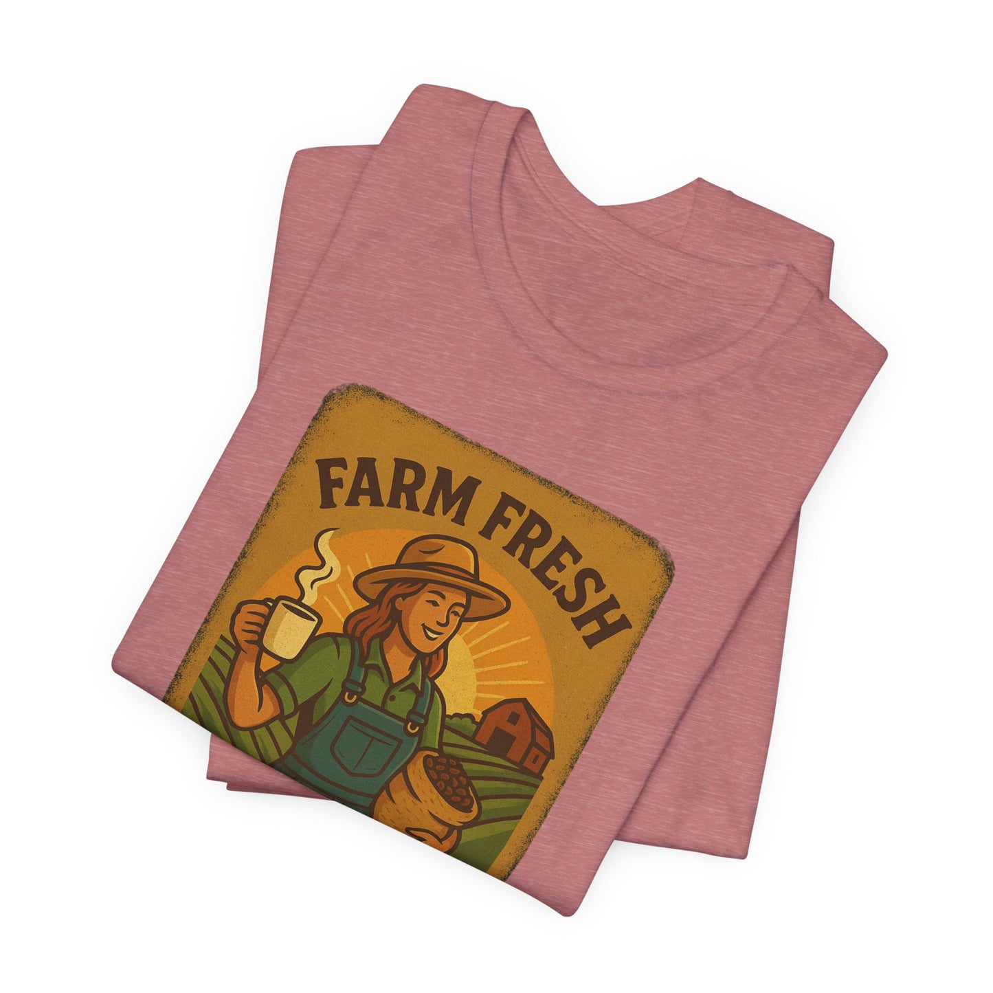 Farm Fresh Unisex Jersey Tee - Pipeline Roast Co.