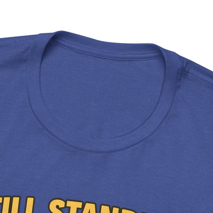 Still Standing, Still Brewing Snowman Coffee Tee – Funny Winter Shirt