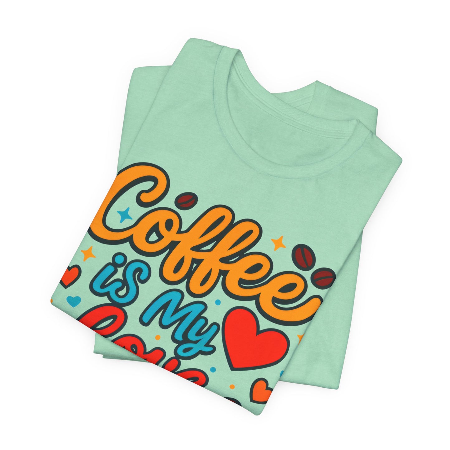 Coffee Lover's Unisex Tee - Perfect Gift for Coffee Enthusiasts, Unique T-Shirt for Baristas, Coffee Break Apparel, Vibrant Casual Wear