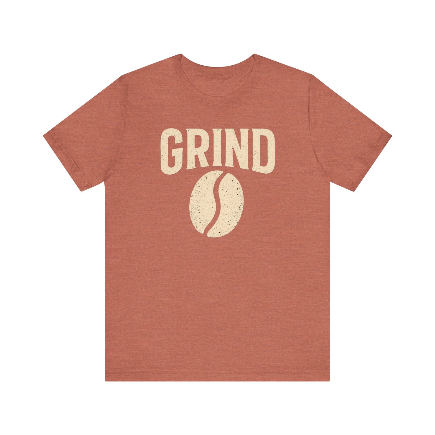 Unisex Coffee Grind Tee - Motivational Workout Shirt, Perfect for Coffee Lovers, Gym Enthusiasts, Gift for Coffee Lovers, Casual Wear