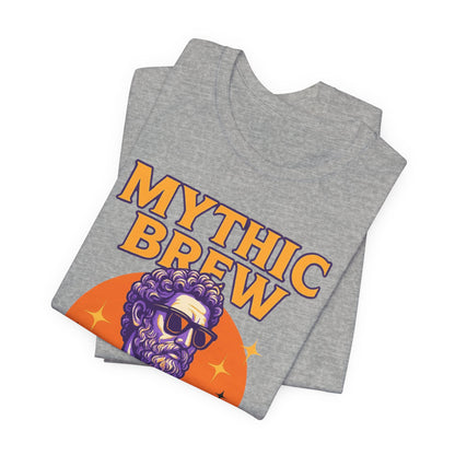 Mythic Brew Tee - Unisex Graphic T-Shirt, Coffee Lover Shirt, Gifts for Him, Vintage Style Tee, Casual Wear