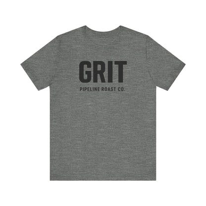 Bold Grit Tee for Coffee Lovers, Casual Unisex Shirt, Perfect Gift for Baristas, Coffee Enthusiasts, Motivational Apparel