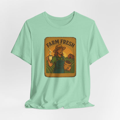 Farm Fresh Unisex Jersey Tee - Pipeline Roast Co.