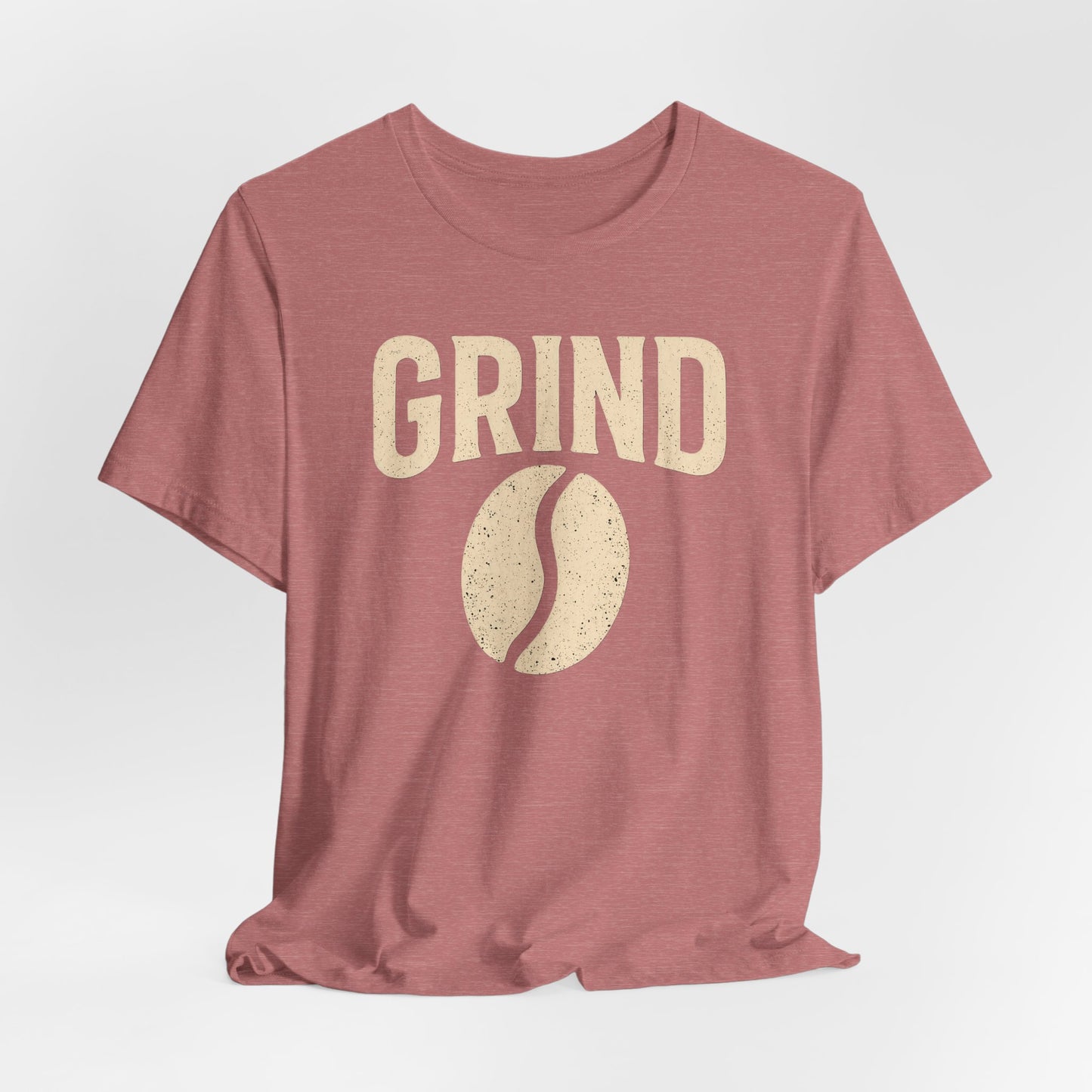 Unisex Coffee Grind Tee - Motivational Workout Shirt, Perfect for Coffee Lovers, Gym Enthusiasts, Gift for Coffee Lovers, Casual Wear